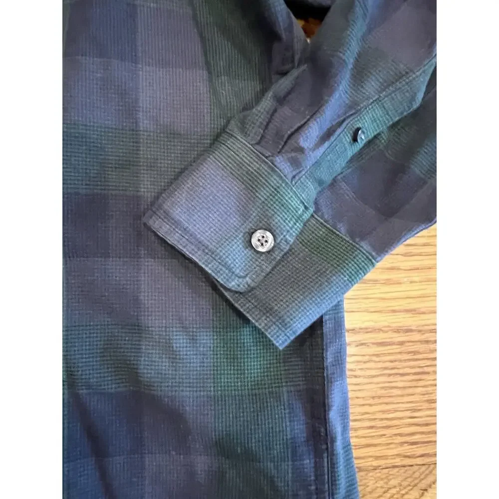 NEW The North Face Hayden 2.0 Shirt Sz XXL Mens Blue Plaid Button Up Long Sleeve